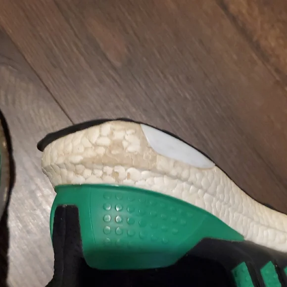 Adidas Ultra Boost Lego  Men's Black and Green Running Shoes Sz 9.5 - Picture 10 of 11
